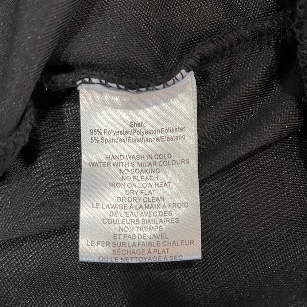 Anthropologie BTFL-life Black Velvet Velour Pullover Blouse Size XS EUC - Picture 9 of 12